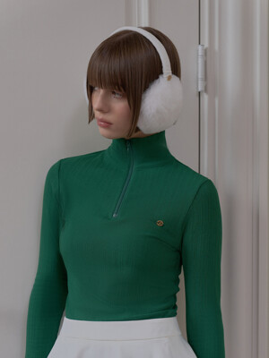 REX FUR EARMUFF_White