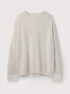 Linen paper shirts sleeve pullover_Paper