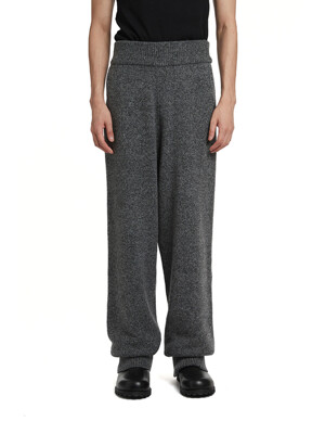 Cashmere lounge pants_GREY