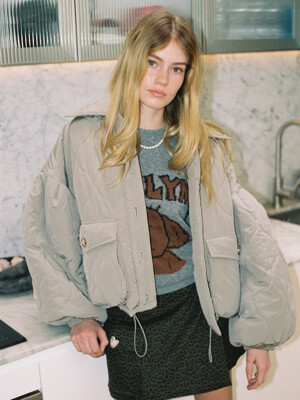 JEN OVERSIZED PUFFER_KHAKI