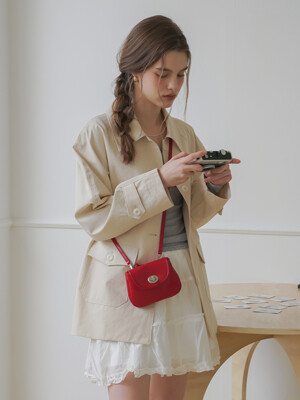 미뇽 미니 크로스백 Mignon Mini Cross Bag_Red