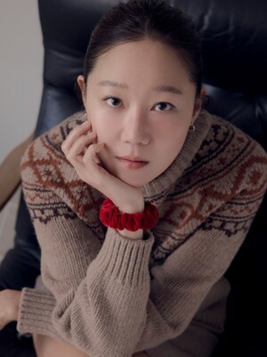 fair isle pullover - brown