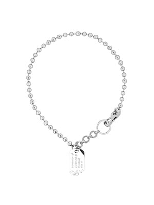 NO.496 SOLDIER TAG BALL CHAIN NECKLACE