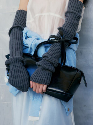 East West Leather Bag  Black (KE51D3M025)