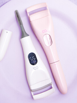 오아 듀얼 히팅 뷰러 속눈썹 고데기 온열 휴대용 USB 눈썹 마스카라 펌 고대기