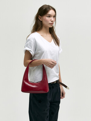 HOBO SHOULDER_chili crinkle