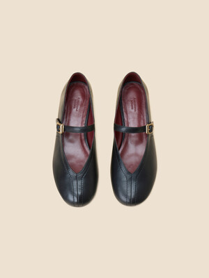 Daily mary jane flat(black)_3cm_DA1DS25001BLK
