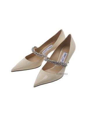 [지미추] FW24 여성 빙 펌프 힐 BING PUMP 65 PAT LINEN