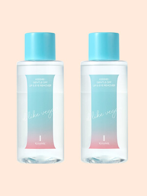 [선착순특가/1+1] 키스미 아이 젠틀 오프 립앤아이 리무버 대용량 300ml