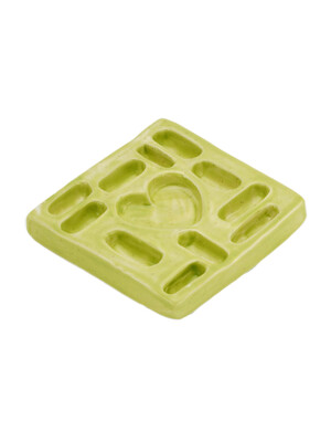 ceramic peep holder-olive