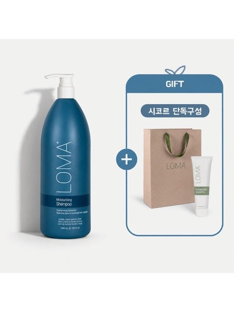 로마 모이스처라이징샴푸 1L 단품 세트 (쇼핑백+88ml 증정)