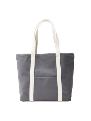 CAPRI CANVAS TOTE GRAY