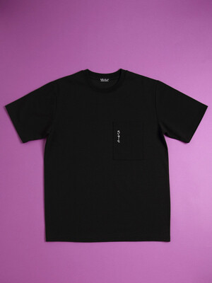 세미 오버핏 반팔 티셔츠  -YS102BK /Black