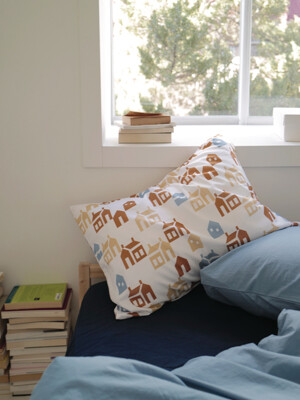 House pillow cover