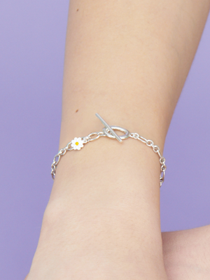 Sweet Daisy Silver Bracelet Ib204