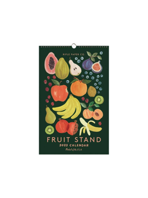 라이플페이퍼 2023 Fruit Stand Wall Calendar 벽 달력