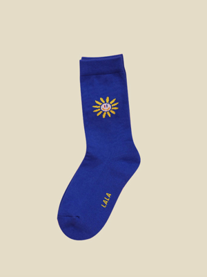 LaLa Socks(라라 로고 양말)[Blue]