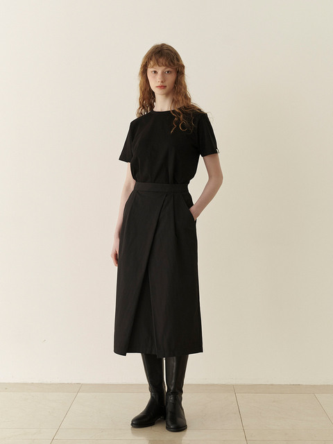 스커트,스커트 - 이슈넘버 (ISSUE NUMBER) - 3.80 Double tulip skirt (Black)