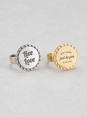 Peg Coin Ring (2 Color)
