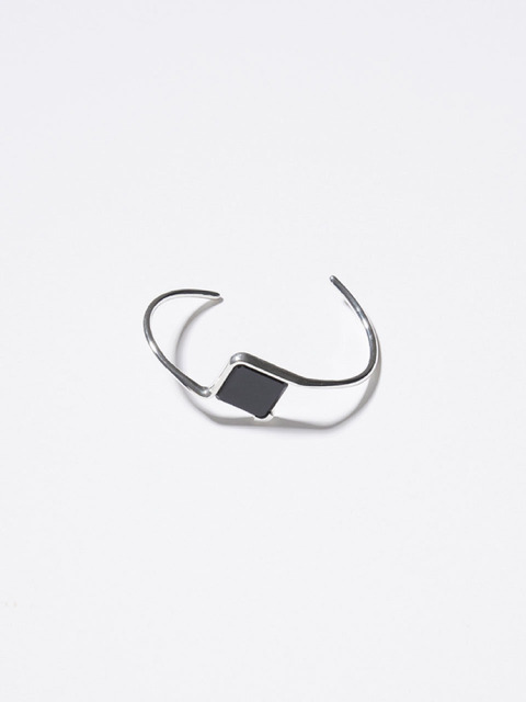 주얼리 - 보나파이드 주얼리 (BONAFIDE JEWELRY) - Cube Onyx Cuff