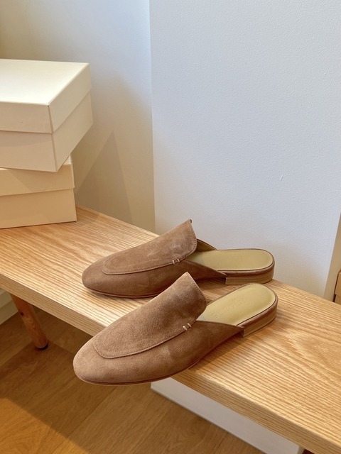 뮬/슬리퍼 - 효에이브 (hyoave) - Eddie Loafer Mules - Deer Brown