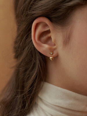 Double Love Earring