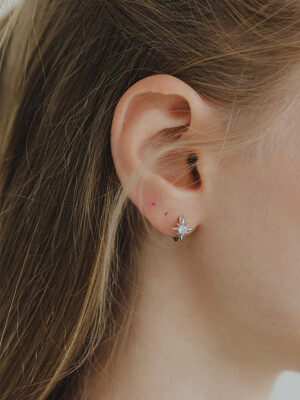 [aube] Twinkle Starlight Mini Ring Earrings AE023