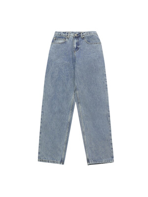 WASHED BLUE RELAXED JEANS
