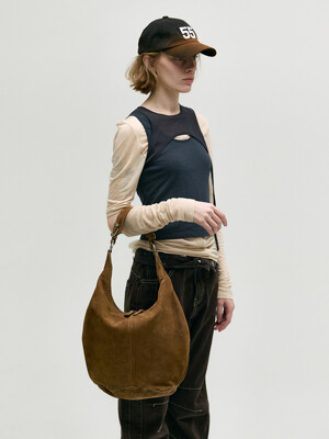 [앨펑 PICK]PUMPKIN LARGE_chestnut nubuck