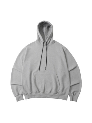 ECO COTTON SWEAT HOODIE (GREY)