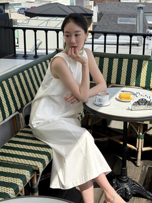 [히비 PICK] CALM TWO-WAY SLEEVELESS OPS_WHITE
