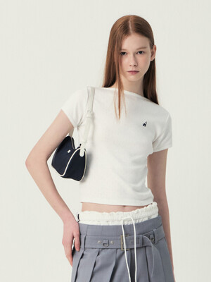 25SS JAMIE T-SHIRT (IVORY)
