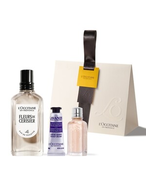 [기프트] 체리 블라썸 오 드 뚜왈렛 50ml 세트 (+미니향수+미니핸드)