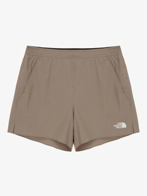 NS6NR19B 아이스 페이스 쇼츠 SE_BEIGE BROWN