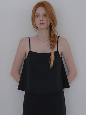 Silky Set-up Sleeveless [Black]