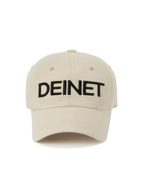다이닛]DEINET LOGO PIPING VINTAGE CAP IN CHARCOAL