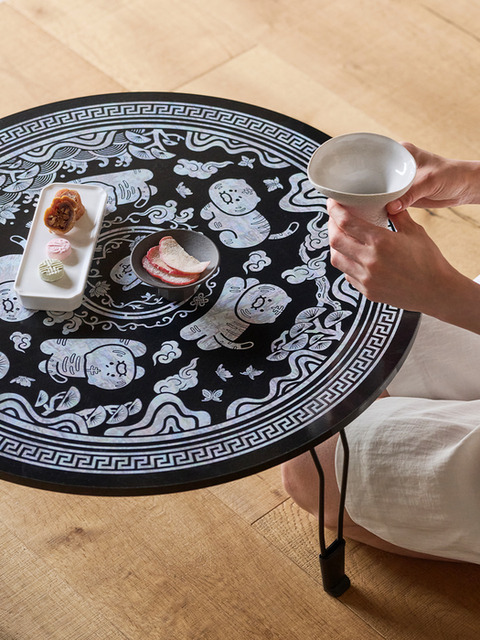 카카오프렌즈 옛날옛춘 자개무늬상_춘식이