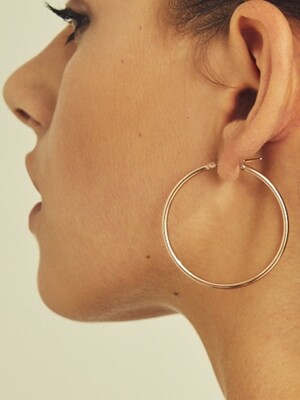 bold rose gold ring earrings