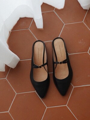 Mary janer mules Black