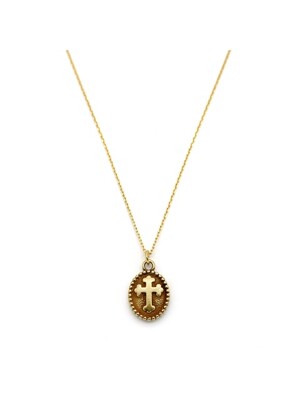 like a natural Noble Cross Silver Necklace
