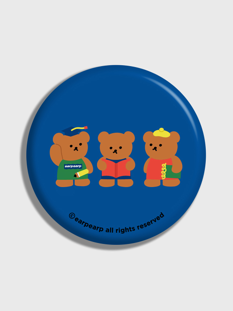 기타소품 - 어프어프 (EARP EARP) - Smart bear friends-blue(거울)