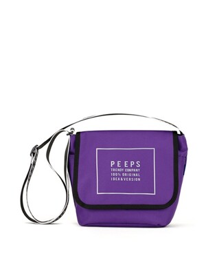 reflect light mini cross bag(violet)