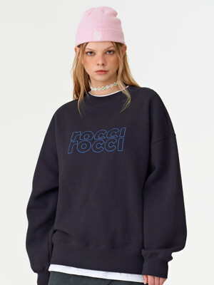RCRC Double-Rib Sweatshirt [CHARCOAL]