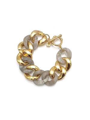 Layla L Chain Bracelet