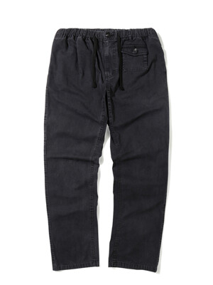 Garment Dye Pocket Pants (Black)