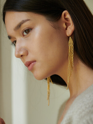 Mermaid Gold Earring