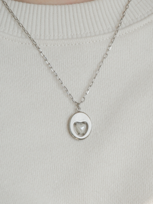 HEART OVAL P N (2 COLORS)