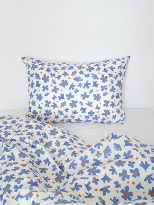 paper flower duvet cover