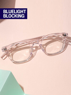 RECLOW E374 PINK GLASS 청광 VER 안경