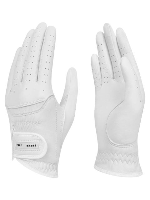 패션액세서리,골프 - 포트메인 (PORT MAYNE) - CRESCENT GLOVE (PAIR) - WHITE